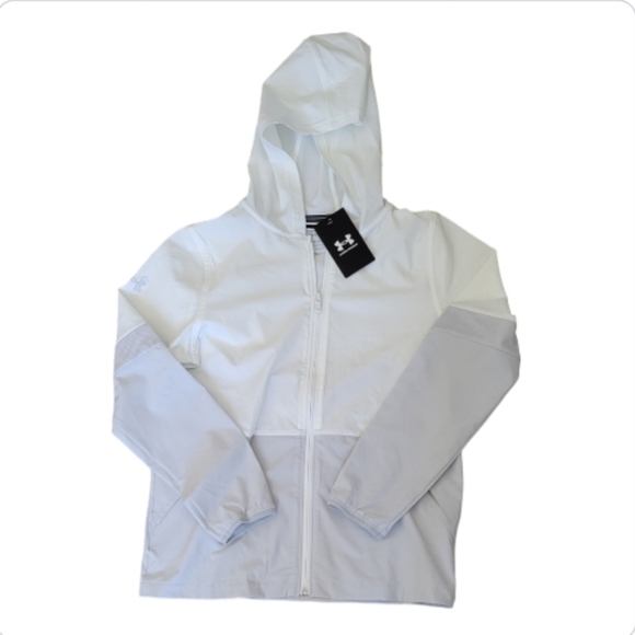 Boys Under Armour B S Squad Warm Up Jacket Size Medium NWT - Picture 1 of 5